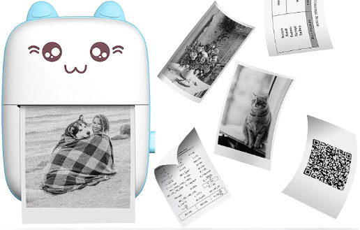 Przenośna drukarka termiczna MINI bezprzewodowo